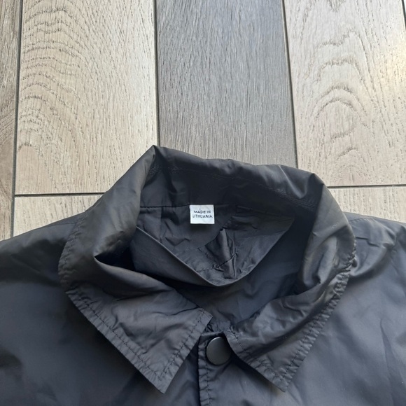 Acne Black Lightweight Shirt Jacket - Picture 2 of 7